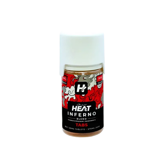Straight Heat 15ct 7OH Pseudo Inferno Blend Tabs 25mg per Tablet - Seven Tech