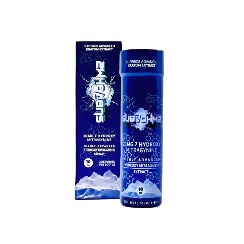 Sub 7 Ohmz 7-Hydroxymitragynine Liquid Kratom Extract Shot 20mg - Seven Tech