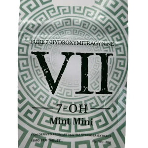 VII 18mg 7-OH 5ct White Mint Mini Tabs VIITABLETS  7OH+