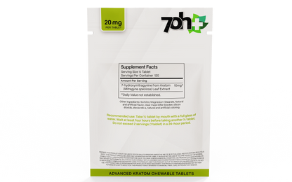 7OH Plus 7OH Chewable Tabs 20mg per Tablet - Seven Tech