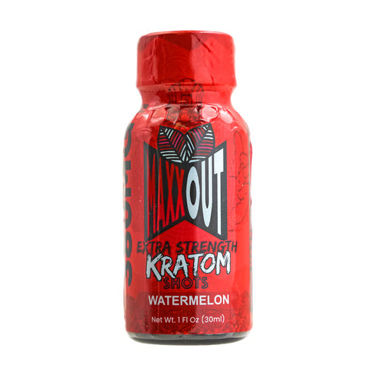 MAXXOUT EXTRA STRENGTH KRATOM SHOT 380MG – WATERMELON