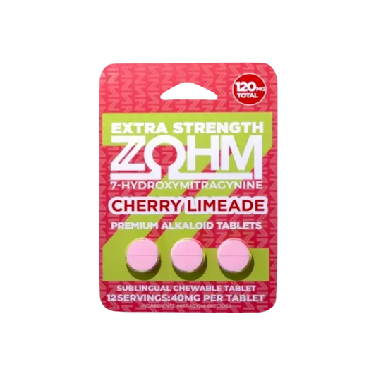 🎁 ZOHM 3ct 7OH Extra Strength Cherry Limeade 40mg per Tablet (100% off)