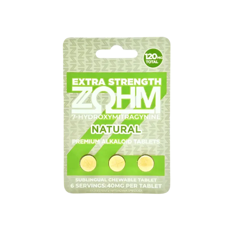 🎁 ZOHM 3ct 7OH Natural Tabs 40mg per Tablet (100% off)