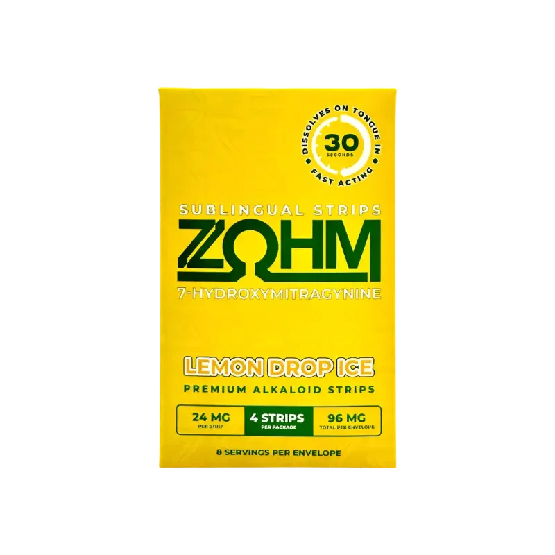 🎁 ZOHM 4ct 7OH Lemon Drop Strips 24mg per Strip (100% off)