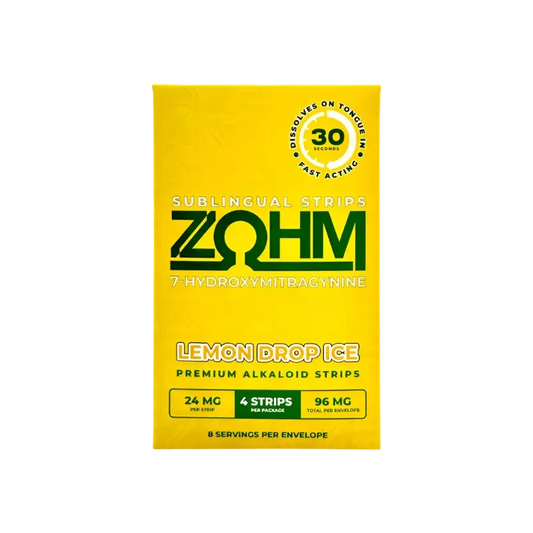 🎁 ZOHM 4ct 7OH Lemon Drop Strips 24mg per Strip (100% off)