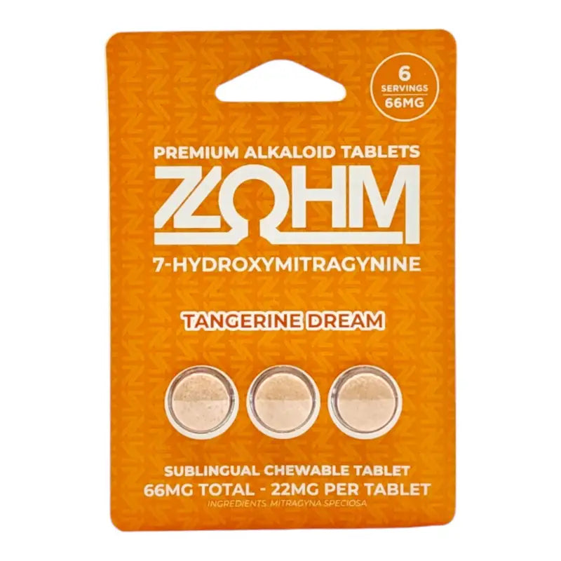 ZOHM 7OH Tangerine Dream 22mg 3ct ZOHM